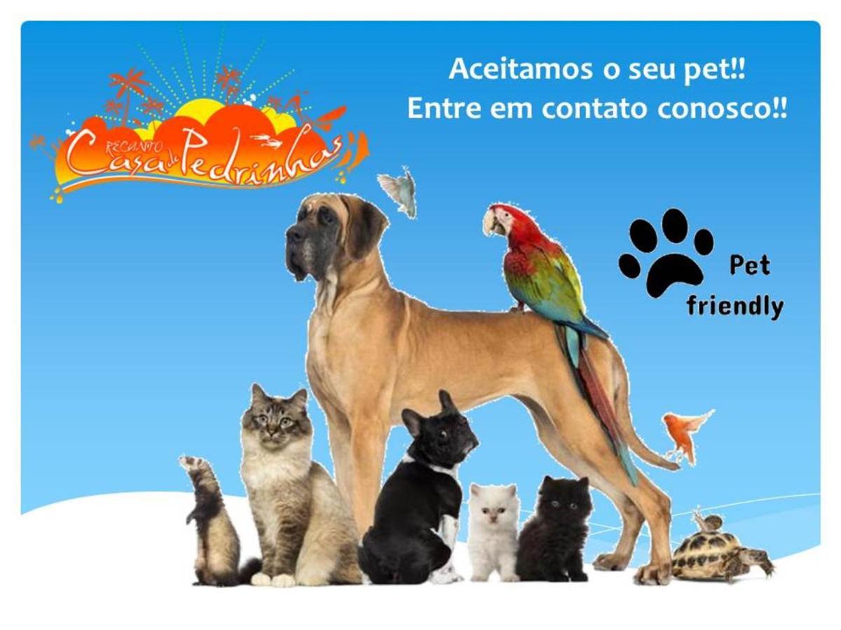 Recanto Casa De Pedrinha - Aptos Para Temporada E Finais De Semana 卡拉瓜塔图巴 外观 照片